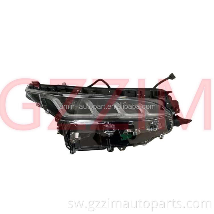 Sehemu za gari abs plastiki iliyoongozwa mbele taa ya mbele ya kichwa kwa toy*ta fort*ner 20121+